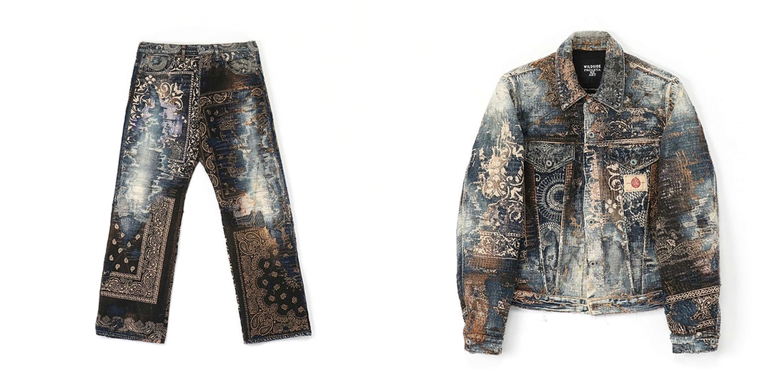 PROLETA RE ART создает уникальный джинсовый ансамбль UROBOROS для WILDSIDE Yohji Yamamoto