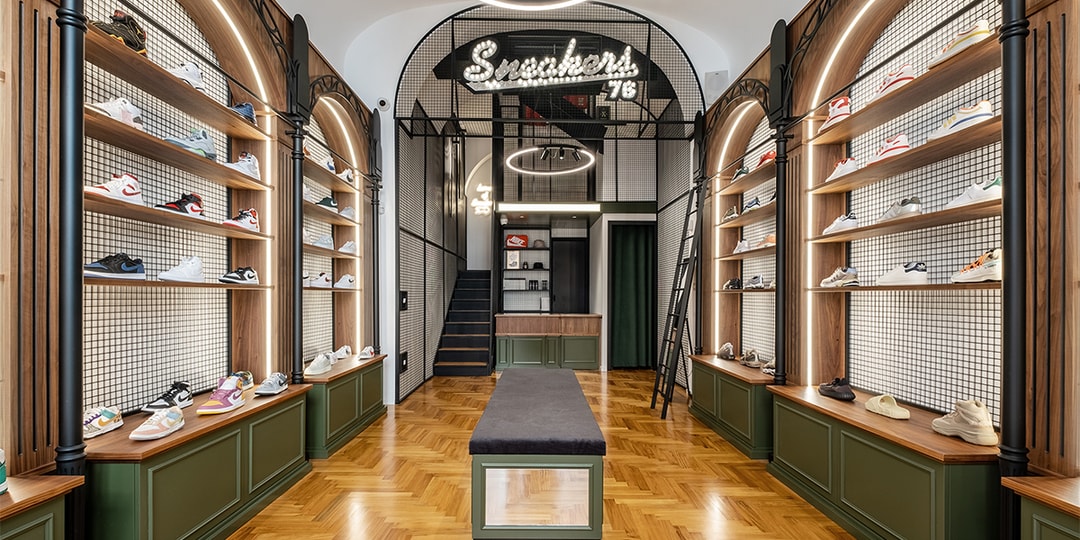 Sneakers76 обновляет свой флагманский магазин спустя 16 лет