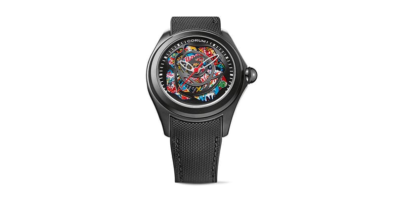 Aiiroh x Corum Bubble Reimagines Street Artist s Black Serie Rose