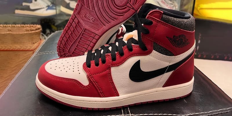 Air Jordan 1 High OG Lost u0026 Found Closer Look | Hypebeast