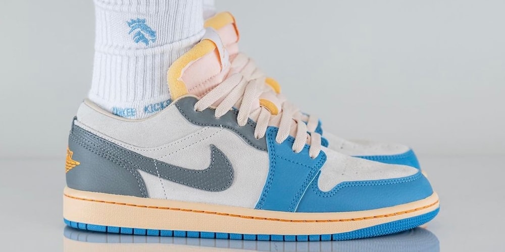 Air Jordan 1 Low выйдет в цвете «UNC Grey»