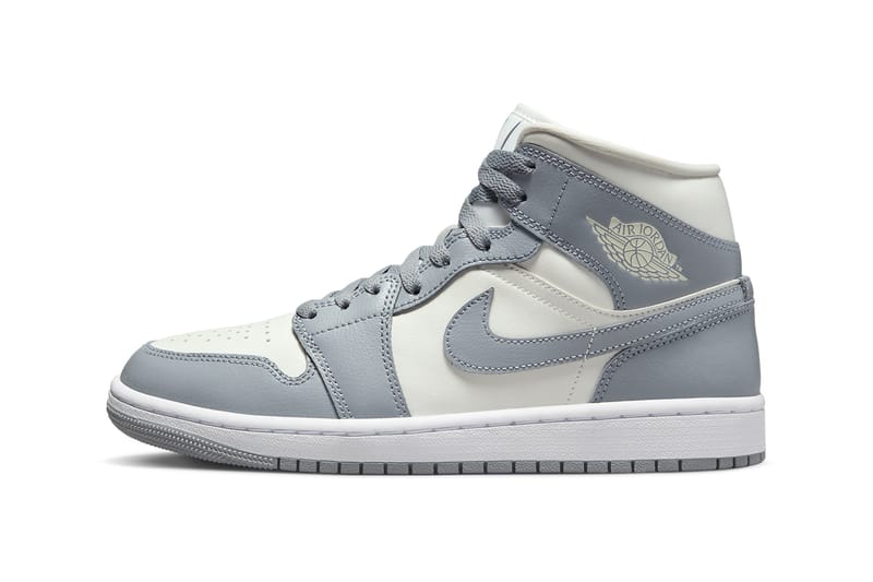 Air Jordan 1 Mid Grey Sail BQ6472-115 Release Info | Hypebeast