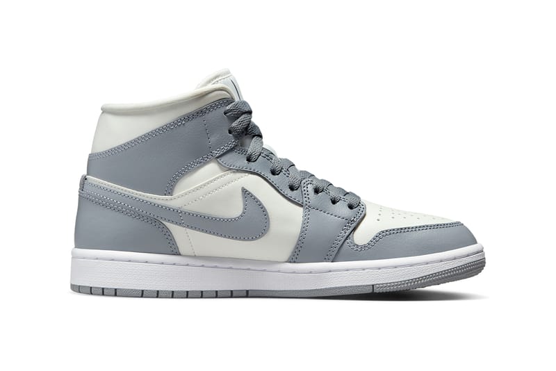 Air Jordan 1 Mid Grey Sail BQ6472-115 Release Info | Hypebeast