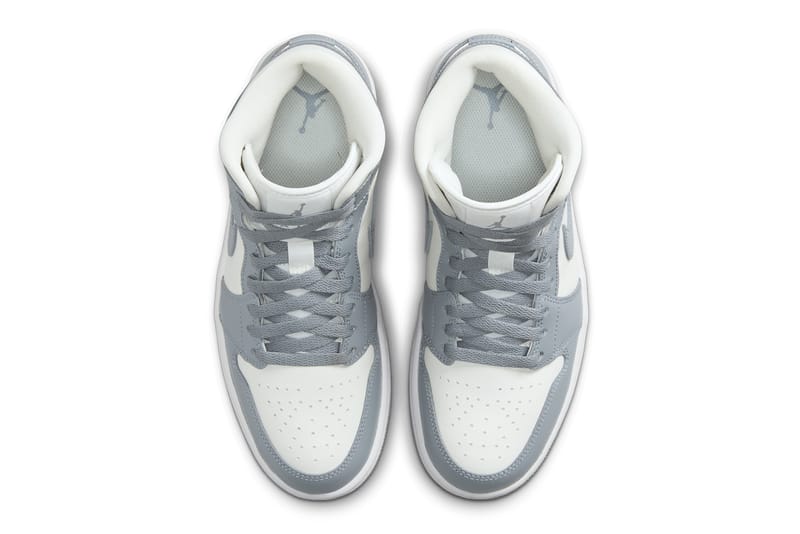 Air Jordan 1 Mid Grey Sail BQ6472-115 Release Info | Hypebeast