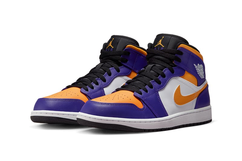 Jordan shop laker colorway