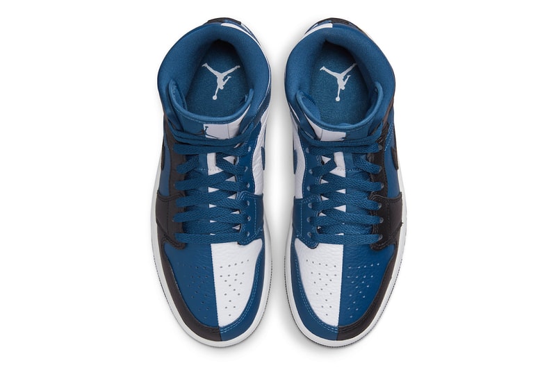 Air Jordan 1 Mid Split Has Surfaced in Blue and White | Hypebeast