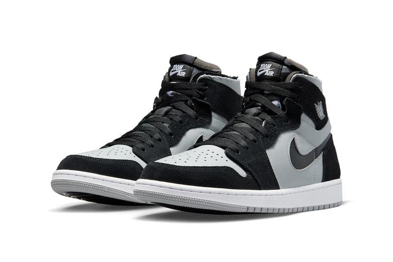 Air Jordan 1 Zoom CMFT Black Gray CT0978-001 Release | Hypebeast