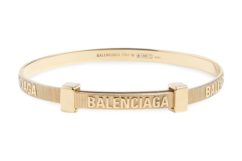 Balenciaga Drops 925 Sterling Silver Zip Tie Bracelet | Hypebeast