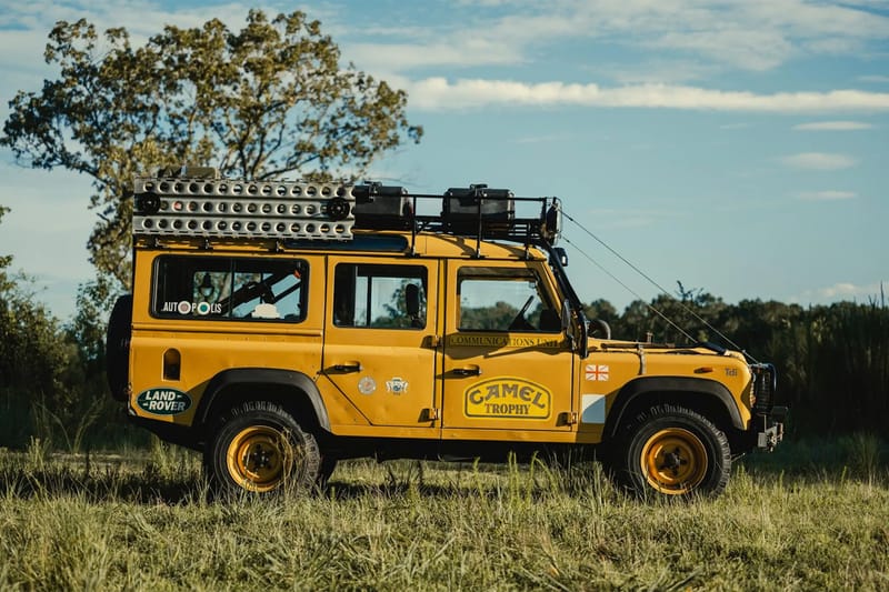 An Ex-camel Trophy 1991 Land Rover Defender 110 Is up for Auction