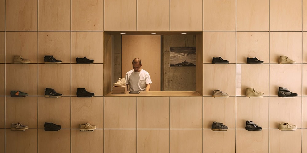 Первый концептуальный магазин Clarks Originals открывается в Токио