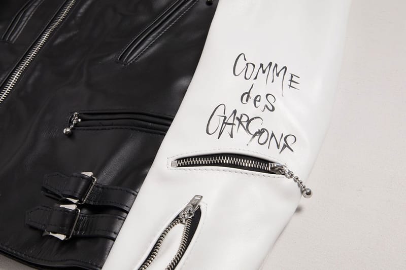 COMME des GARÇONS x Lewis Leathers AVIAKIT Leather Jacket | Hypebeast