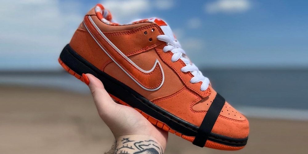 Взгляните поближе на концепты Nike SB Dunk Low «Orange Lobster»