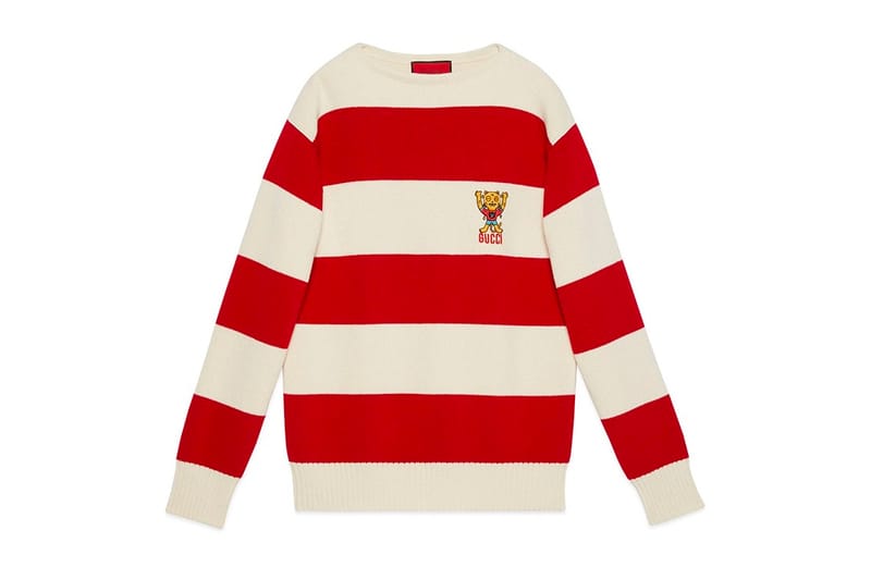 Gucci 2024 stripe jumper