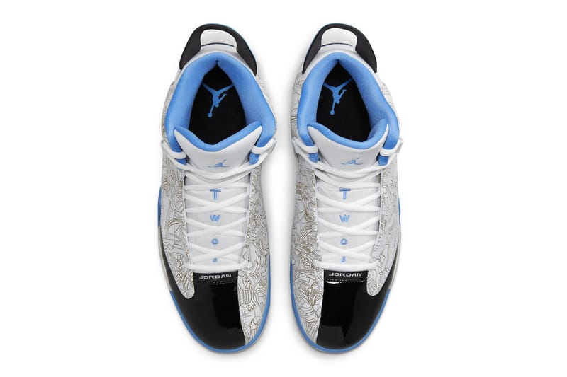 Jordan two3 shop blue and white