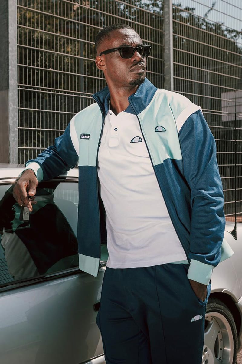 Ellesse full hotsell tracksuit mens