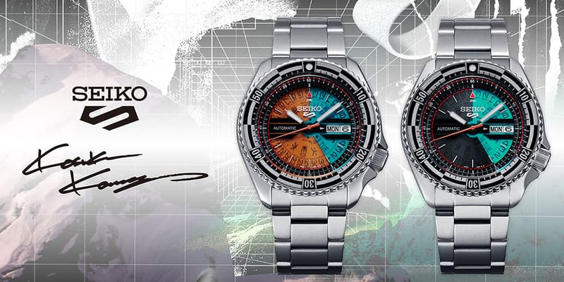 Kosuke Kawamura x Seiko 5 Sports Watches Are a Historical Mash