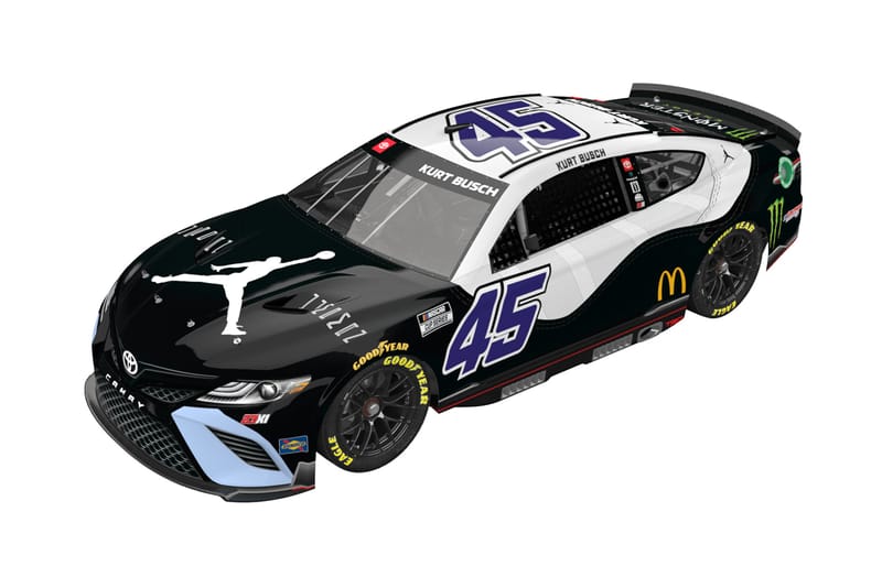 Kurt Busch Jordan Brand NASCAR Air Jordan 11 Concord Car