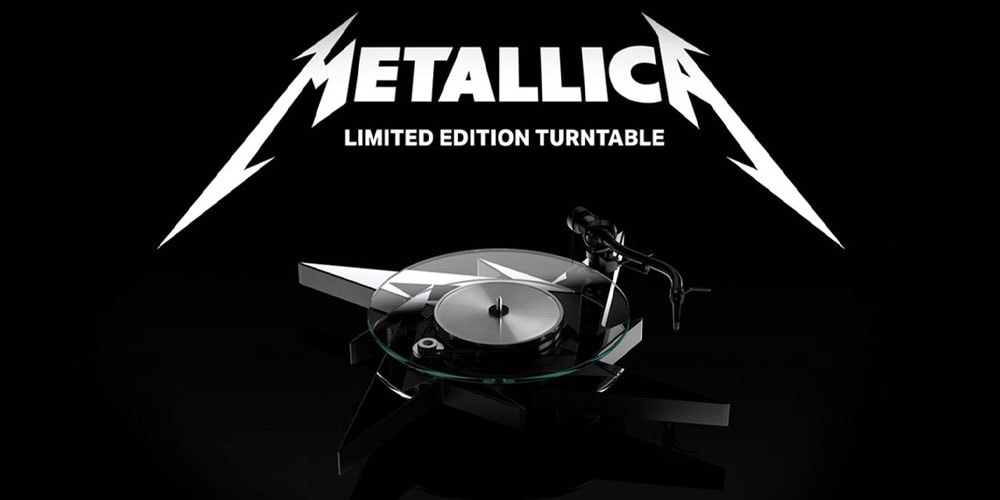 Pro-Ject объединяется с Metallica для создания специального выпуска проигрывателя виниловых пластинок