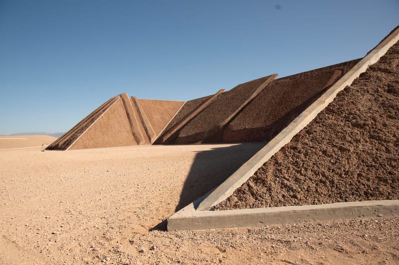 Michael Heizer City Sculpture Nevada Desert Art Hypebeast   Michael Heizer City Sculpture Completion 4 