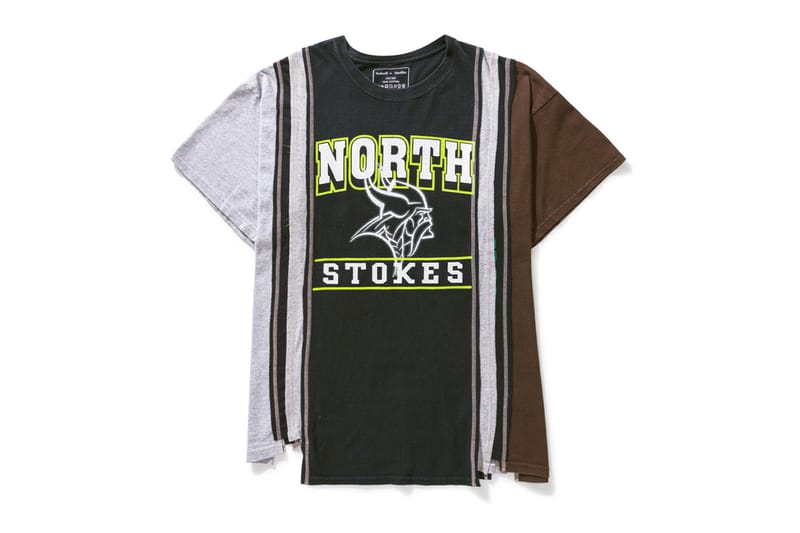 NEEDLES Upcycled College Tees FW22 HBX Release | Hypebeast