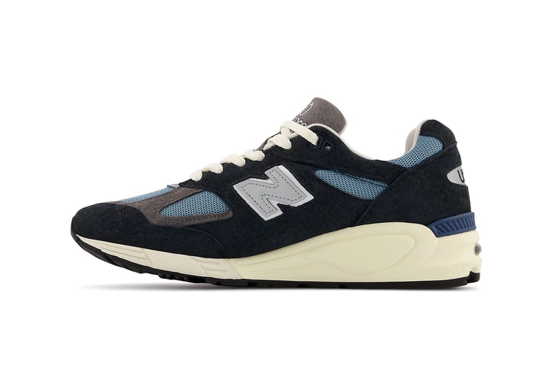 New Balance MADE in USA 990v2 Navy Castlerock Release | Hypebeast