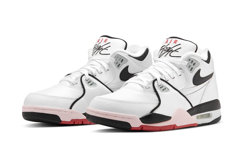 Nike air flight on sale 89 white black