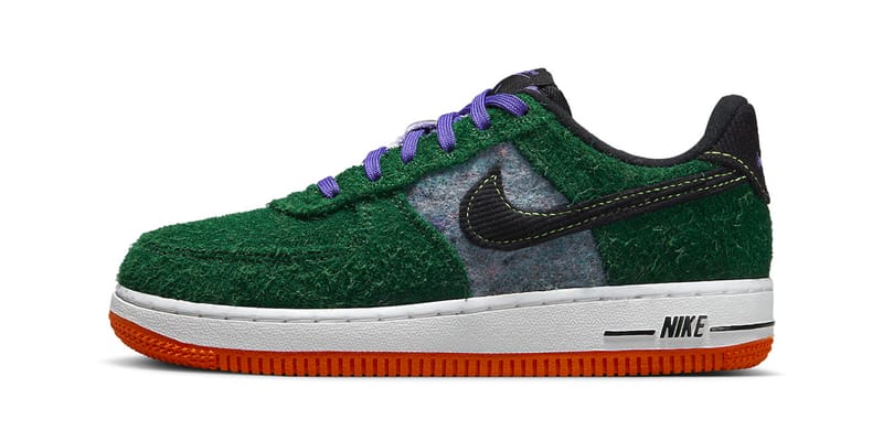 Nike air force 1 velvet green online