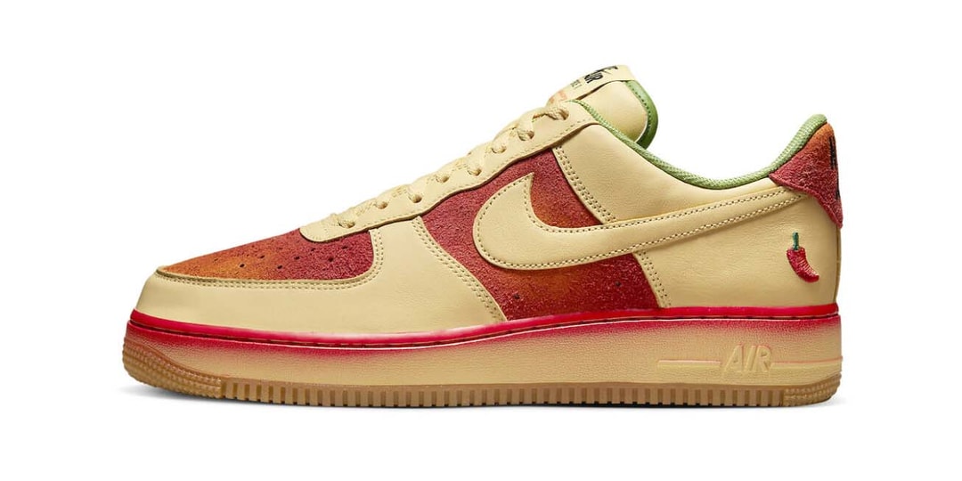 Официальный взгляд на Nike Air Force 1 Low Anniversary Edition «Chili Pepper»