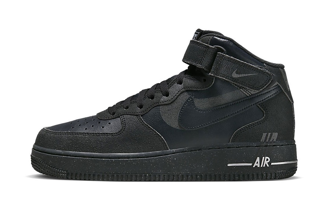 Nike Air Force 1 Mid '07 Black/White | HYPEBEAST