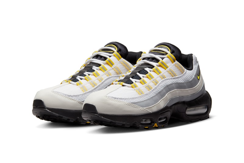 nike air max 95 black and yellow