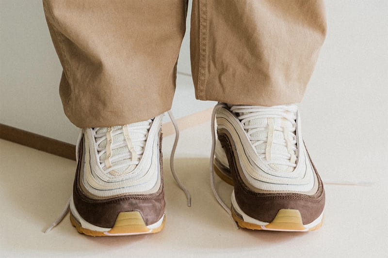 Air max 97 brown hot sale suede