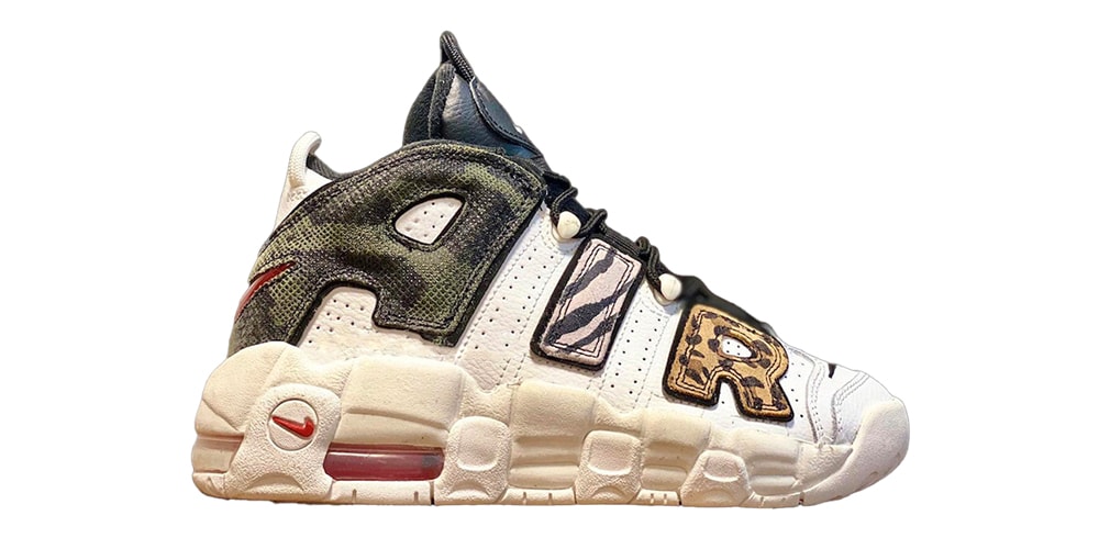 Взгляните на кроссовку Nike Air More Uptempo «Animal»