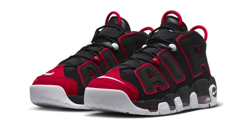 Nike air more store red