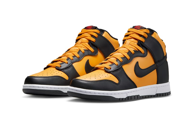 Nike Dunk High Reverse Goldenrod DD1399-700 Release | Hypebeast