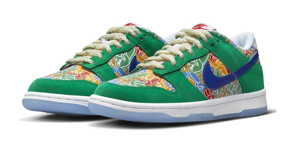 Пенопластовые пальцы покрывают этот Nike Dunk Low