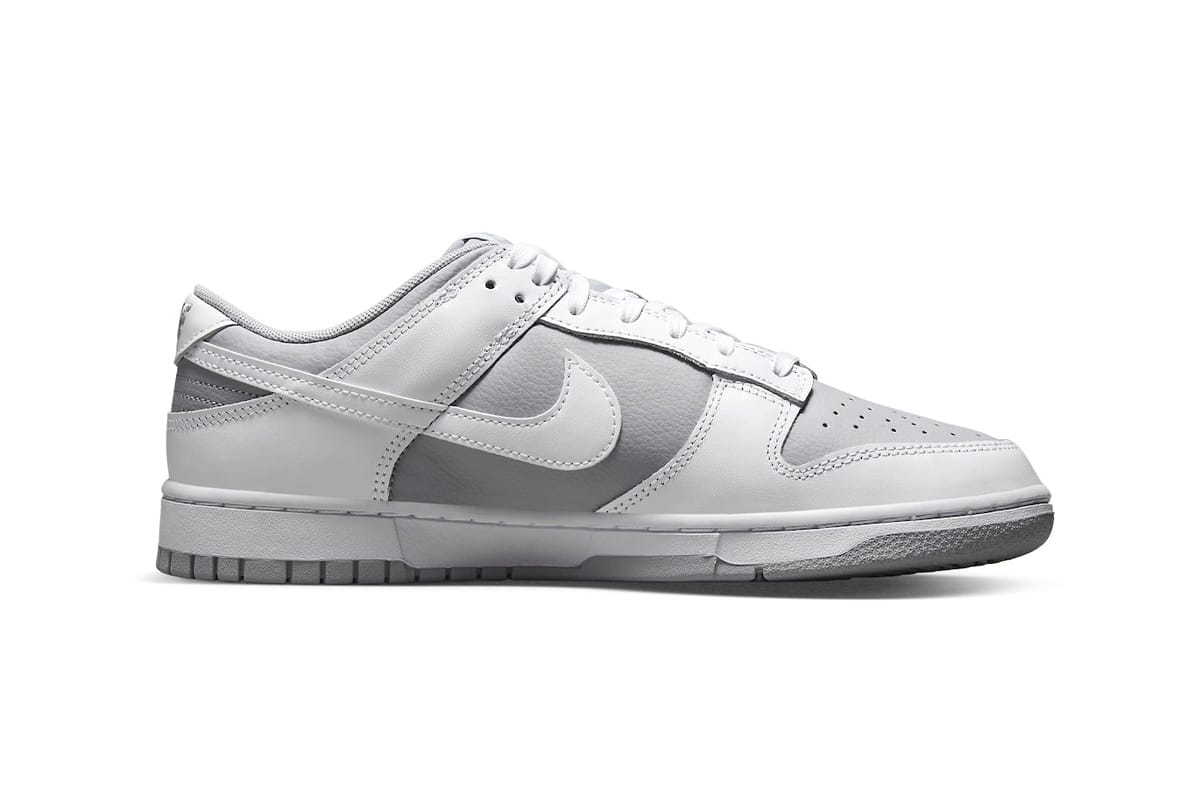 Nike Dunk Low Surfaces in Grey and White Release Info | HYPEBEAST