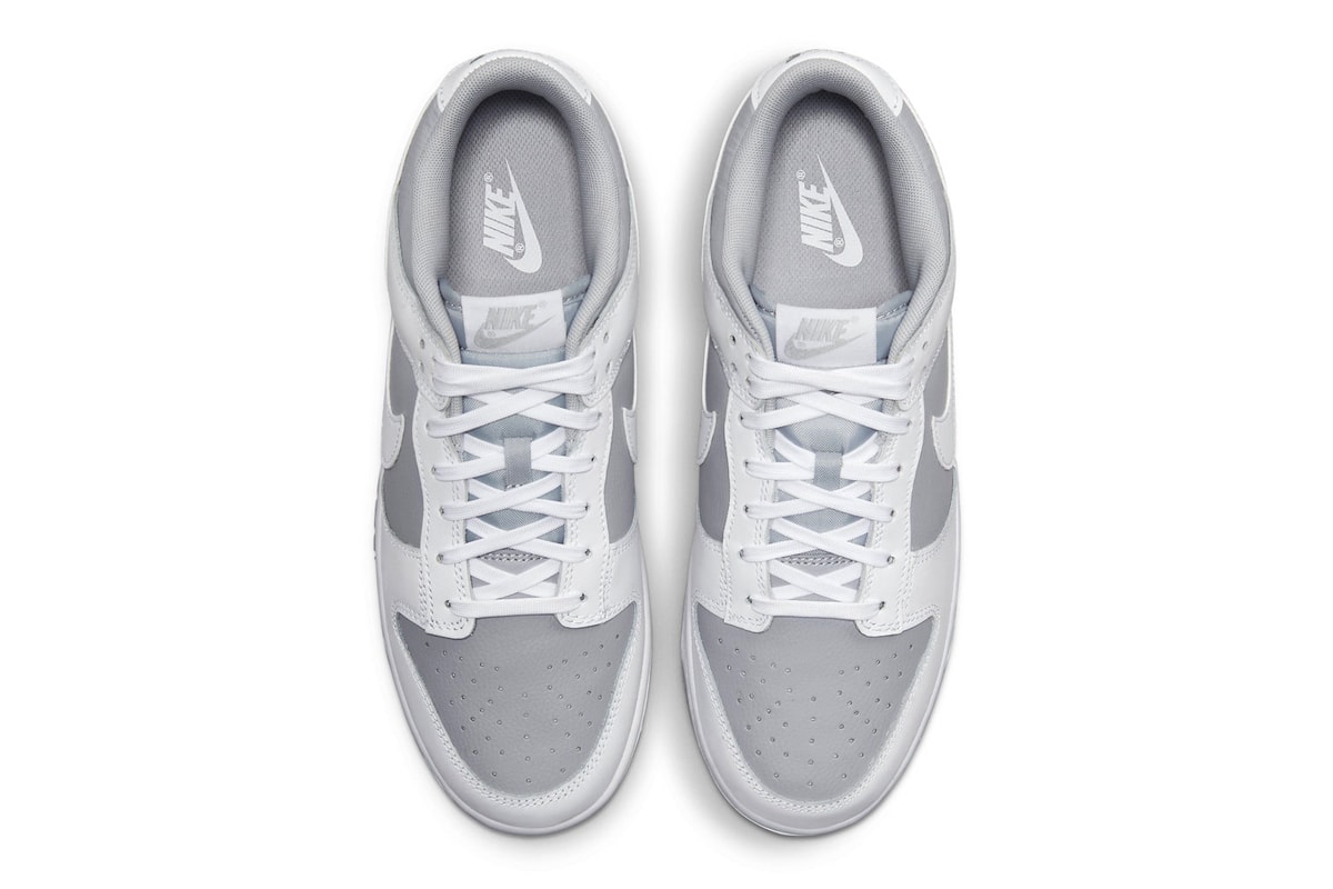 Nike Dunk Low Surfaces in Grey and White Release Info | Hypebeast