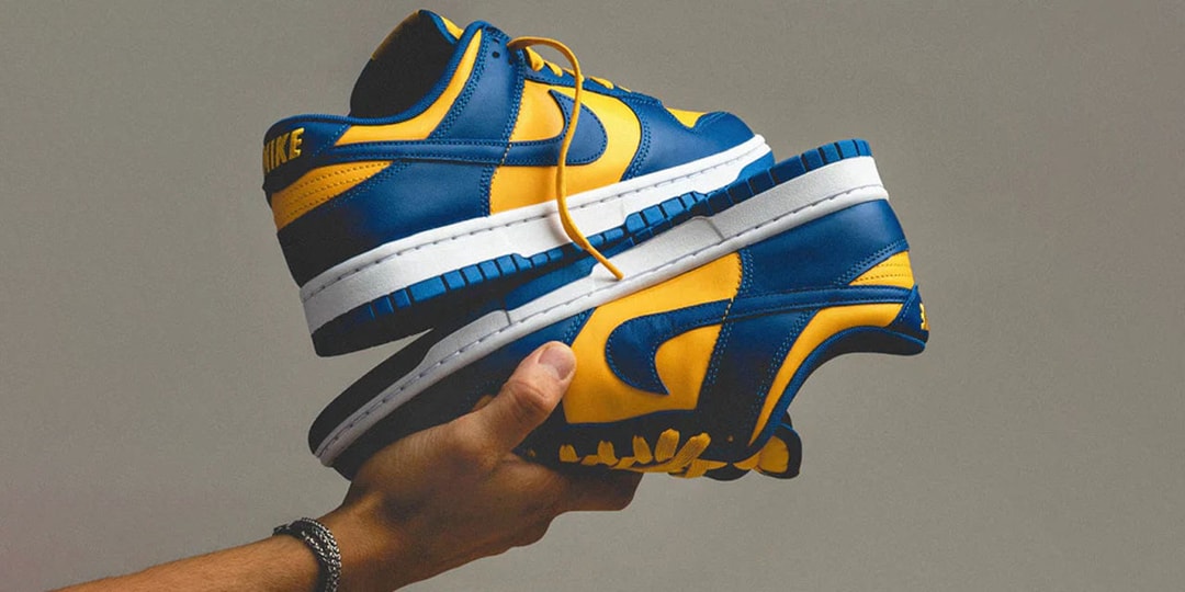 Новые кроссовки Nike Dunk Low «UCLA» вдохновлены книгой Питера Мура 1985 года.