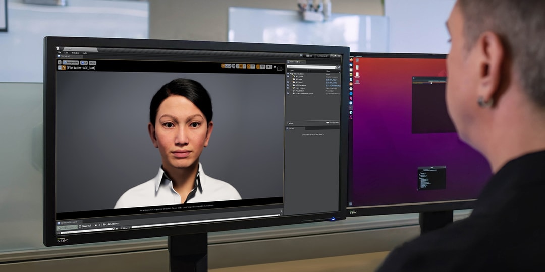 Движок NVIDIA Omniverse Engine позволяет создавать гиперреалистичные цифровые аватары