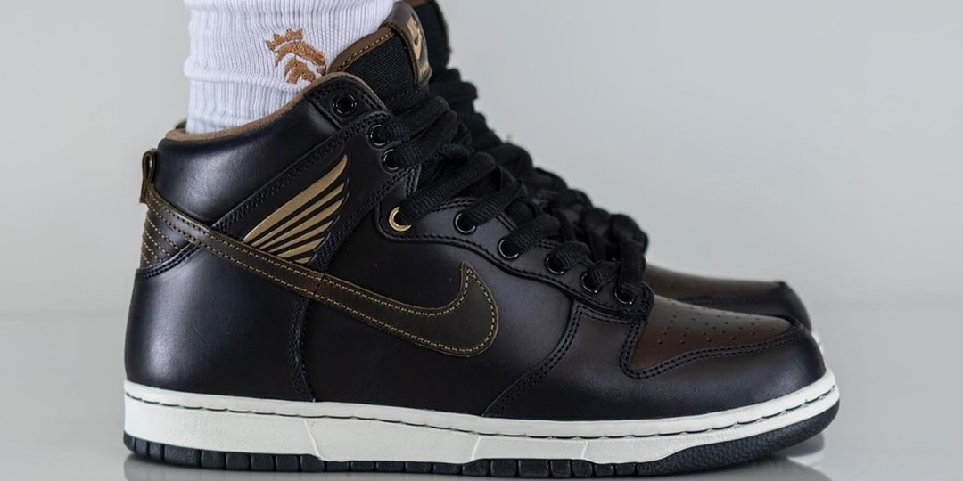 Взгляните на ломбард x Nike SB Dunk High.