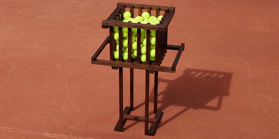 Palmes выпускает корзину для теннисных мячей, которая совсем не обычна