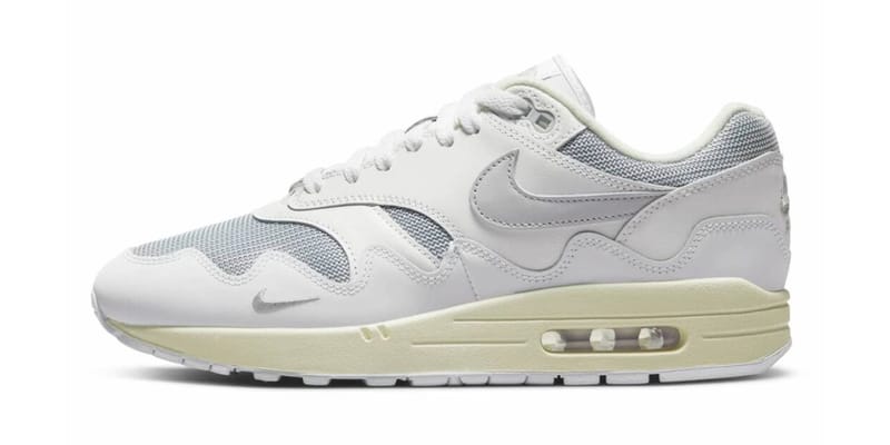 Nike air max deals 1 white grey