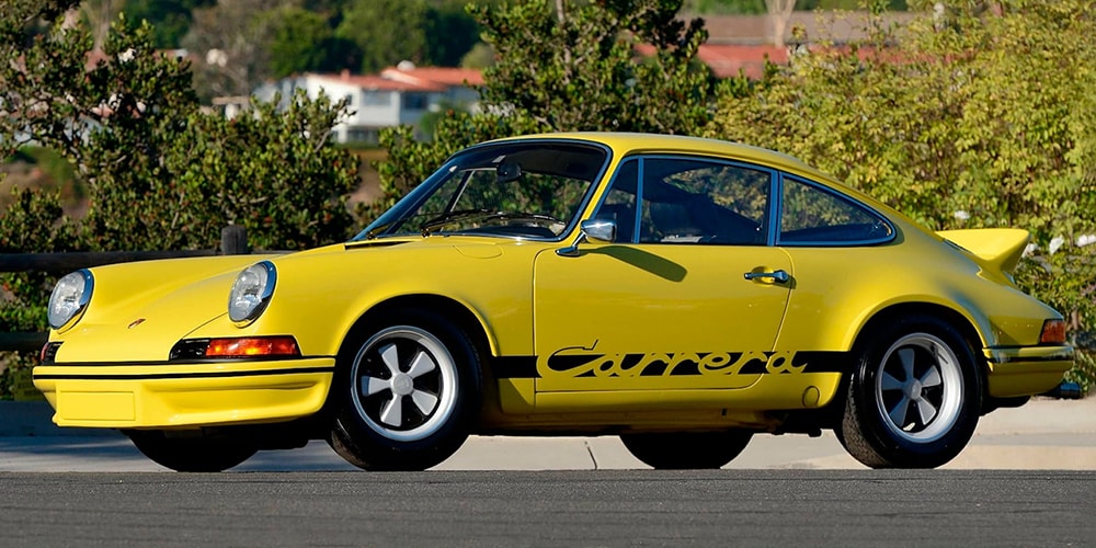 Ожидается, что Porsche 911 Carrera RS 2.7 1973 года Пола Уокера будет продан за более чем 1 миллион долларов США.