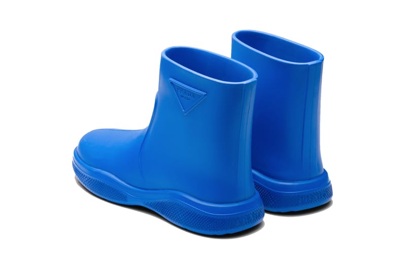 Prada s Foam Rubber Booties Reimagine Classic Galoshes Hypebeast