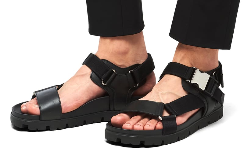 Prada nylon sandals online