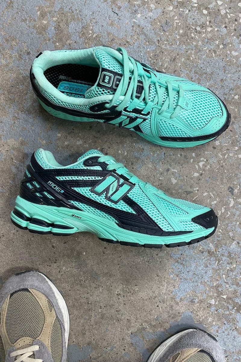 Teal new cheap balance shoes