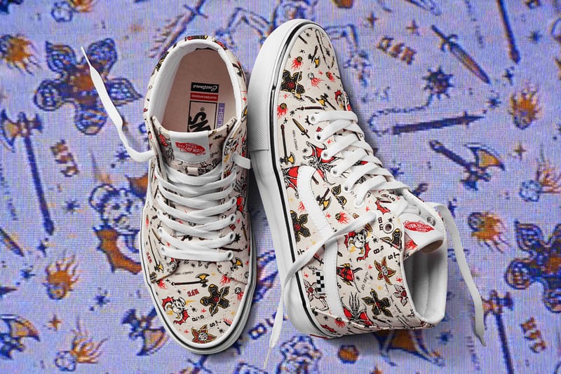 Stranger Things Vans Custom Collection Release Date Hypebeast