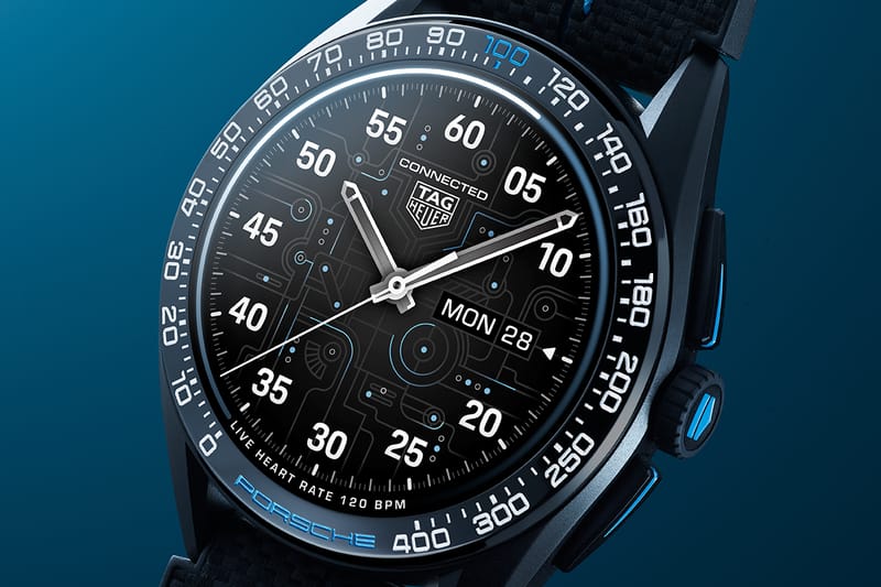 Porsche x TAG Heuer Drop Connected Calibre E4 Smartwatch Hypebeast