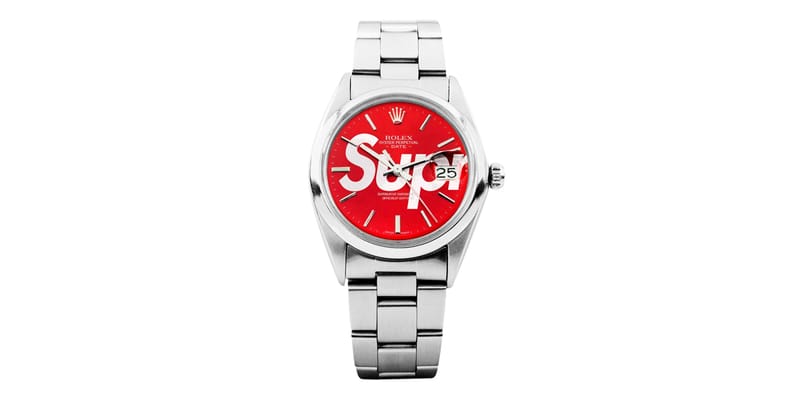 Supreme x Rolex Oyster Perpetual Date FW22 Rumor Hypebeast