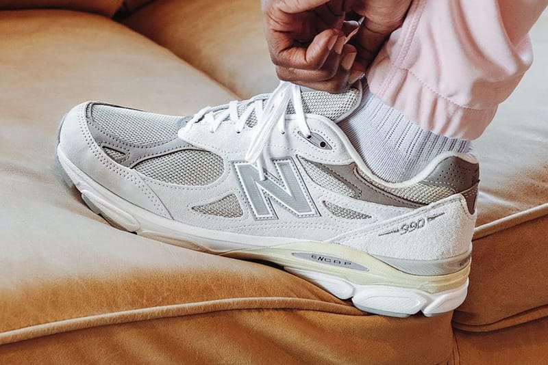 YCMC Exclusive New Balance 990v3 White Gray | Hypebeast